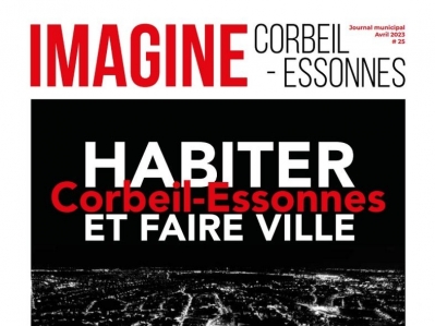 Couverture magazine imagine Corbeil-Essonnes avril 2023